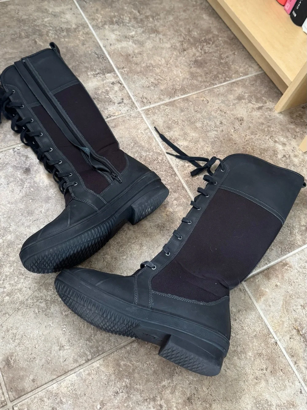Women’s Clarks Knee High Faux Fur Lined Winter Snow Boots